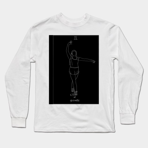 IV of Pointe Long Sleeve T-Shirt by bwakey77